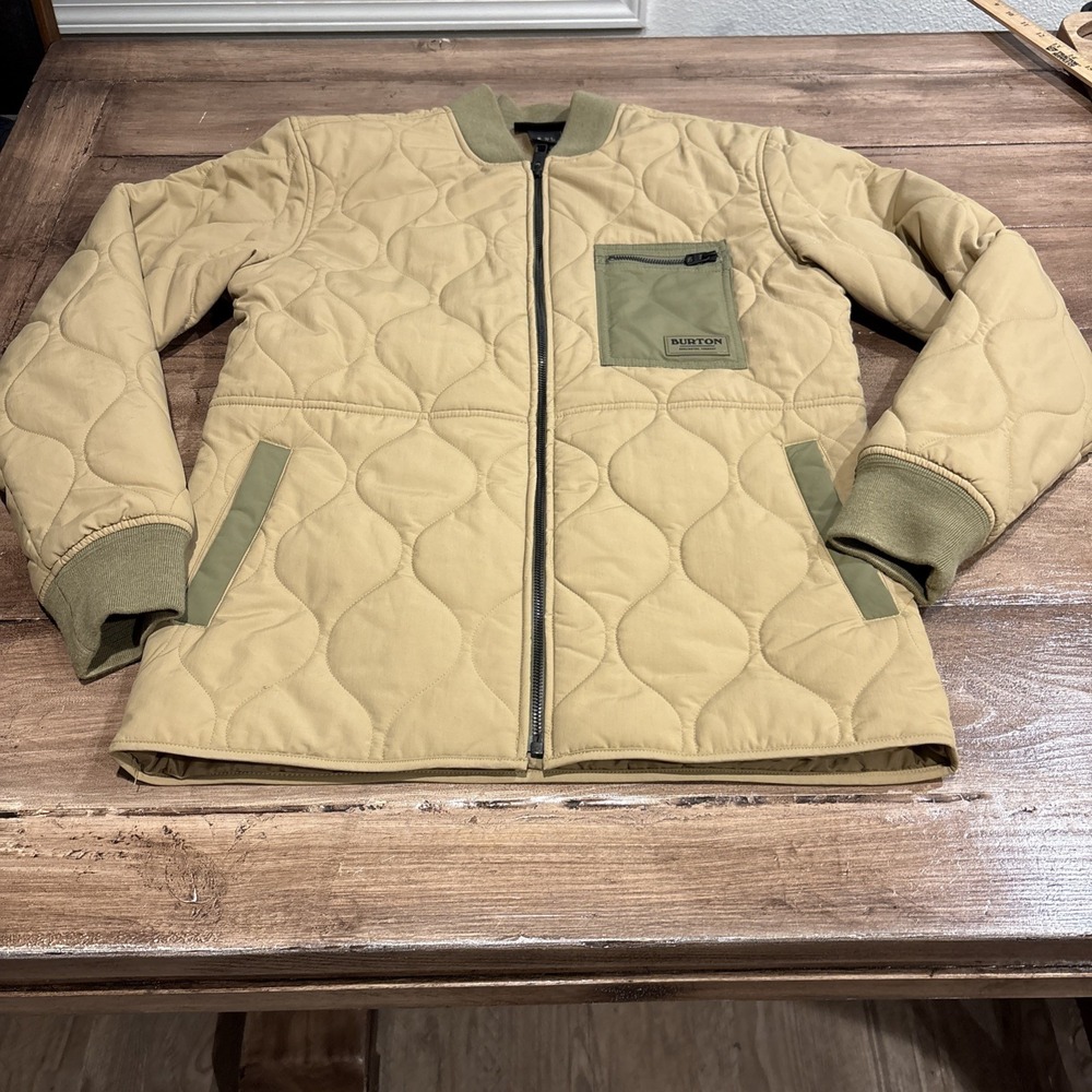 Burton Mallet Quilted Bomber Jacket‎ Lined Small